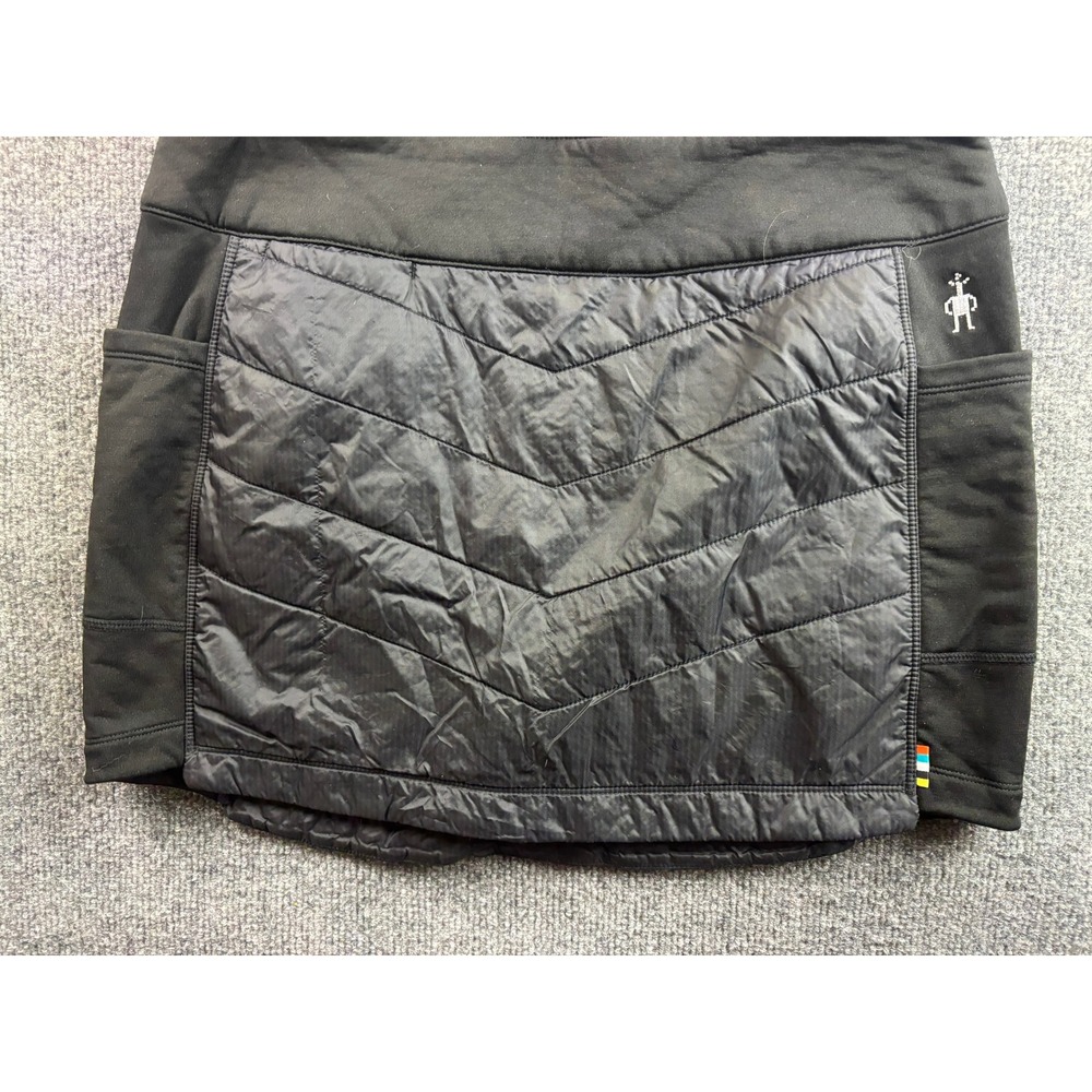 Smartwool Smartloft Skirt Womens Medium Black Quilted Insulated Merino Blend
